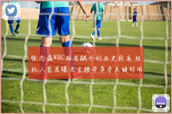 张志磊WBC排名飙升创历史新高 经纪人首度曝光金腰带争夺关键时间表